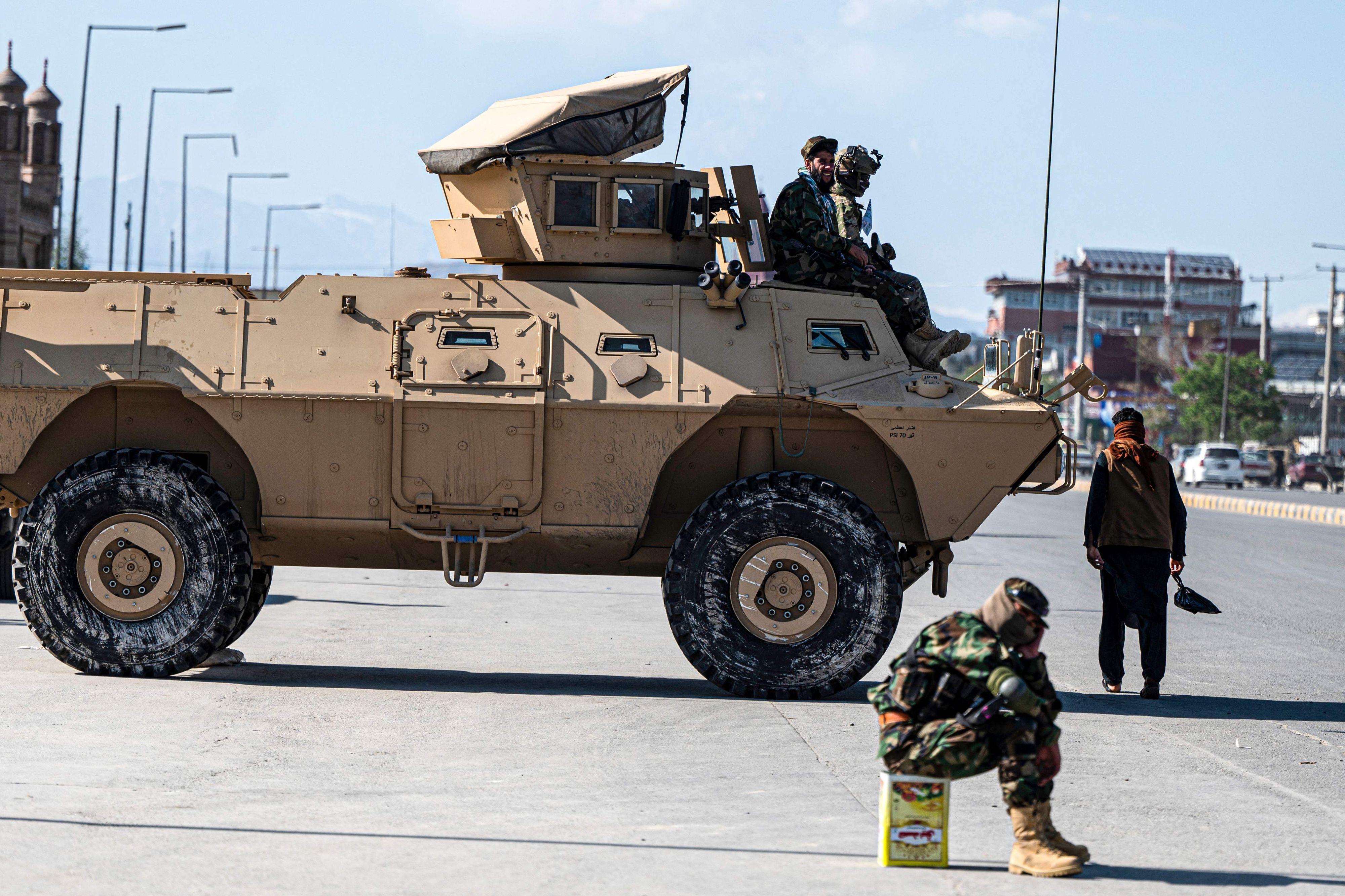 Beim Bombenanschlag außerhalb des Flughafens wurden 170 Afghanen getötet.