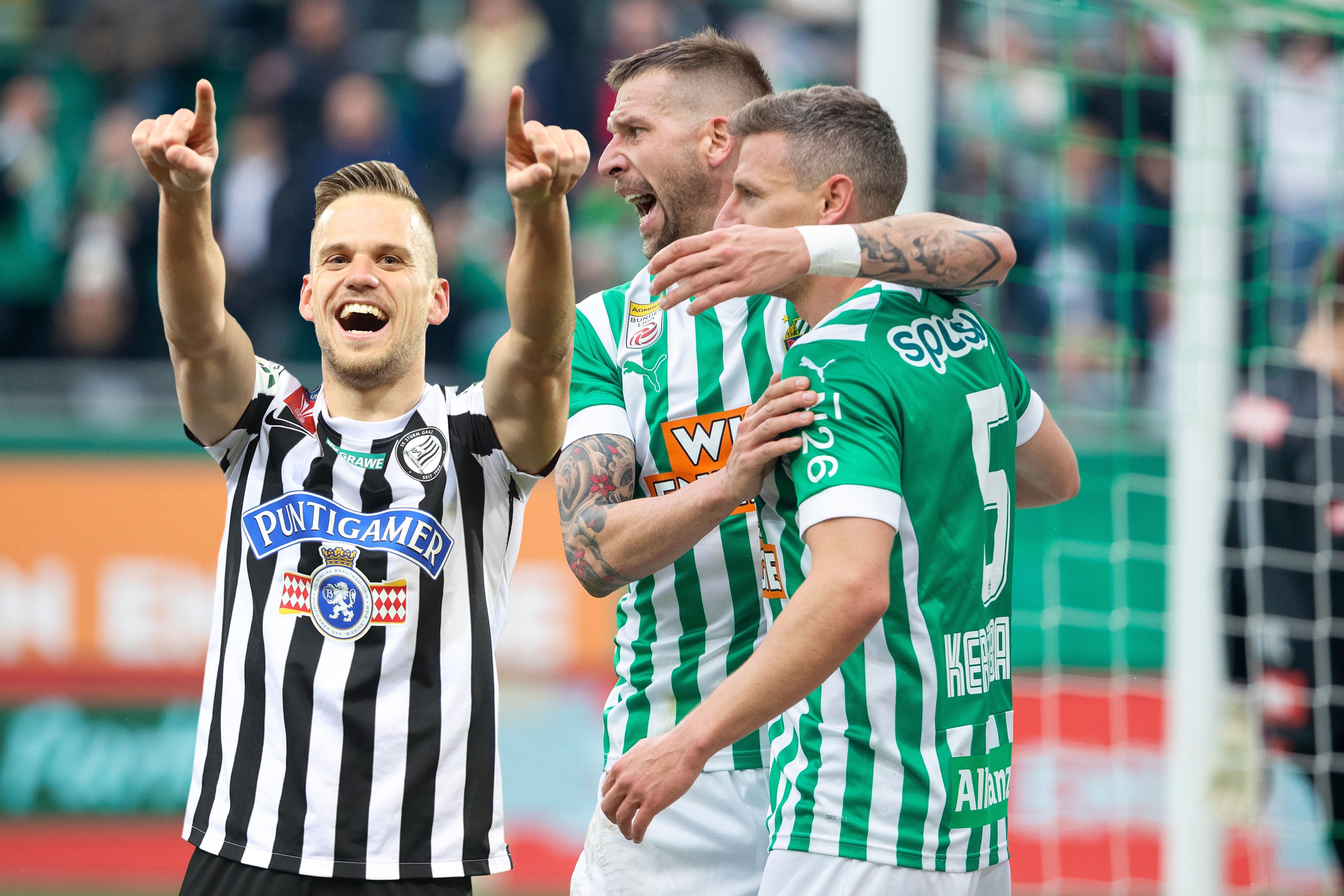 Rapid fordert am Sonntag im Cup-Finale Sturm Graz