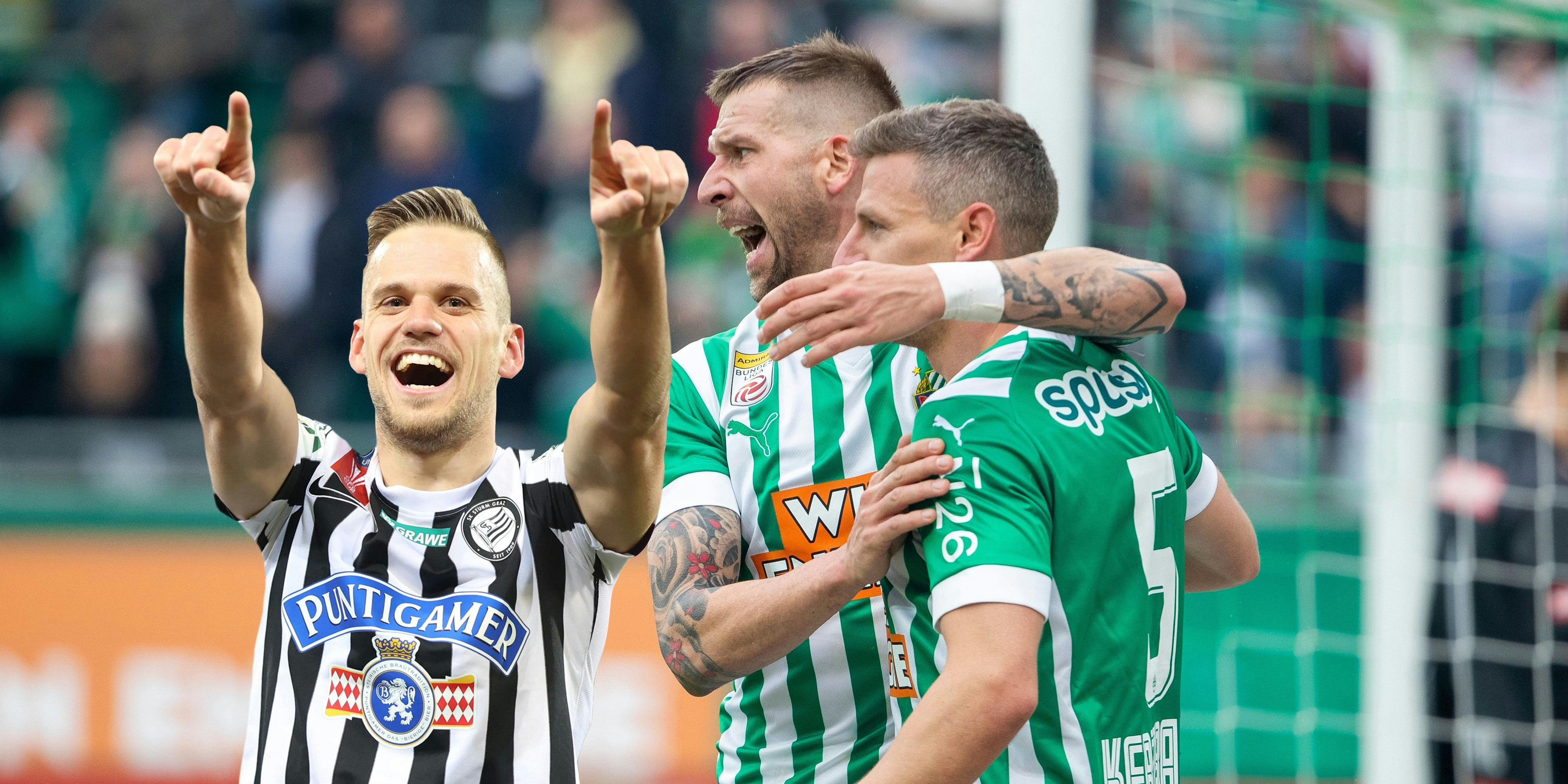 Rapid fordert am Sonntag im Cup-Finale Sturm Graz