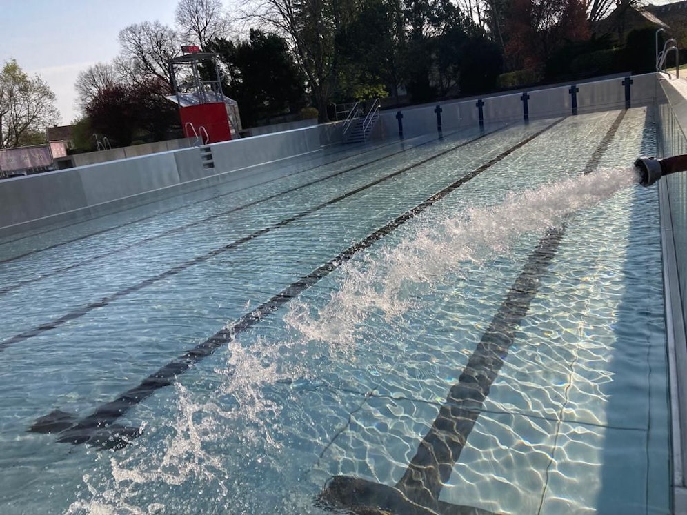Das Freibad in Neunkirchen