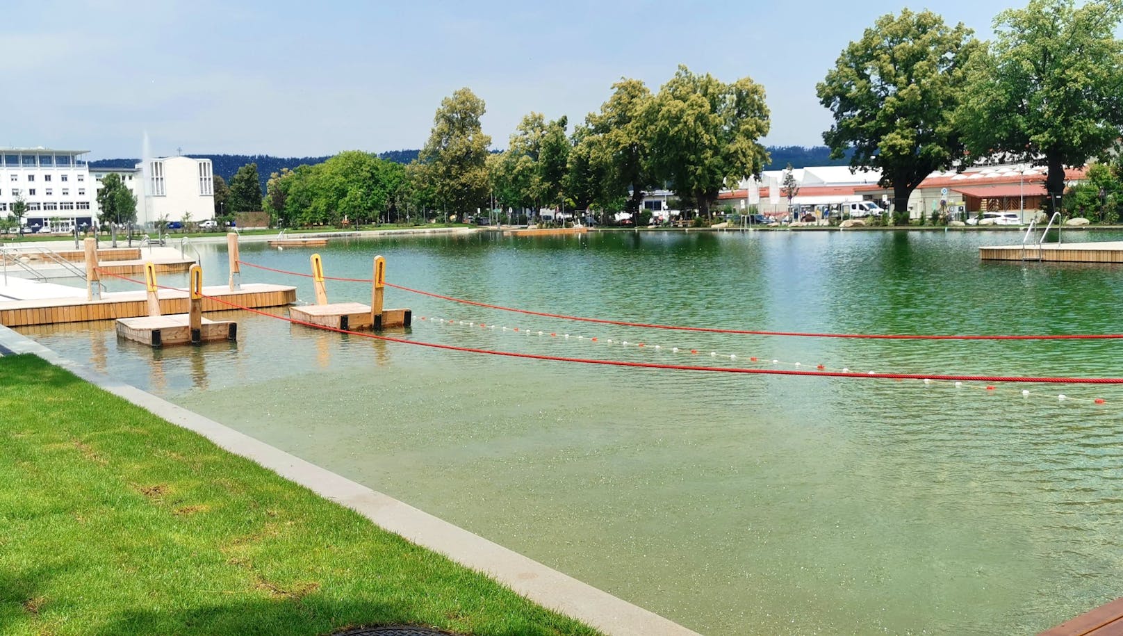 Der Horner Stadtsee ist seit Juli 2022 ganzjährig und kostenlos zugängig.