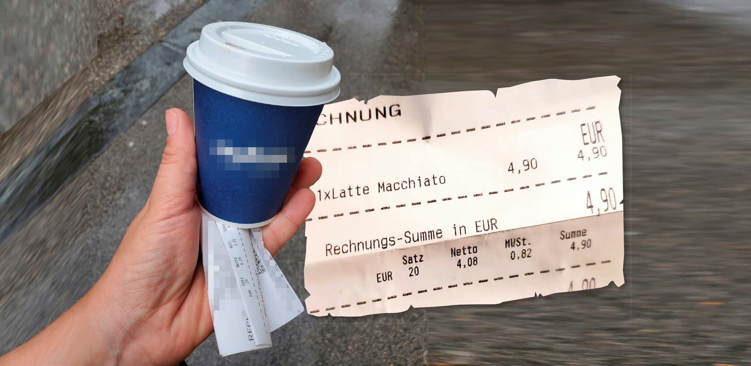 Kaffee Rechnung Linz