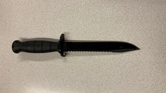 Gefährliche Drohung mit Messer