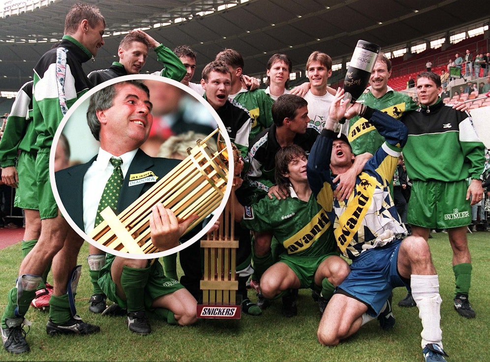 1995 führte Ernst Dokupil Rapid zum bislang letzten Cup-Titel.