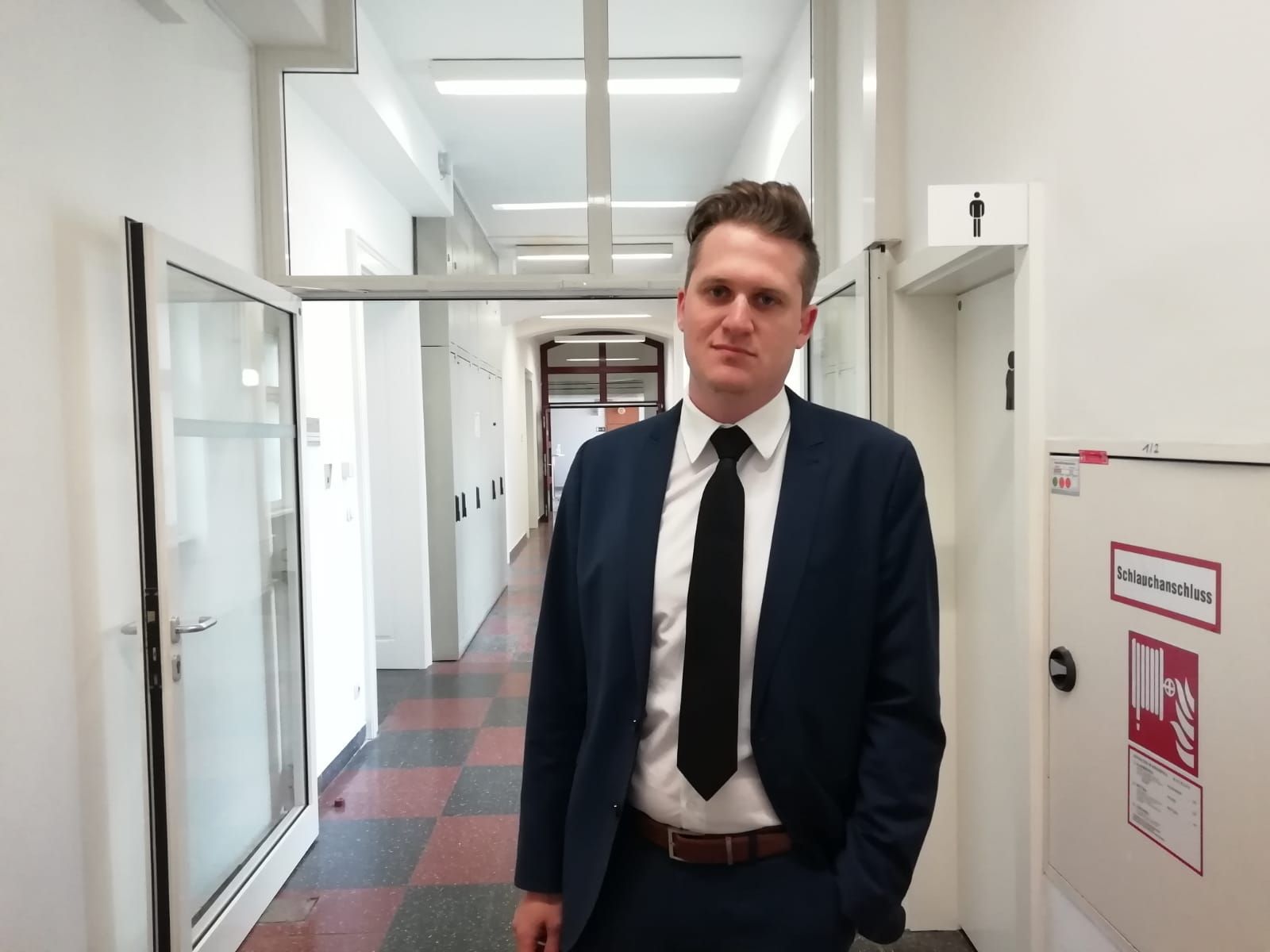 Rechtsanwaltsanwärter David Haider: "Wir haben bereits Berufung angemeldet.