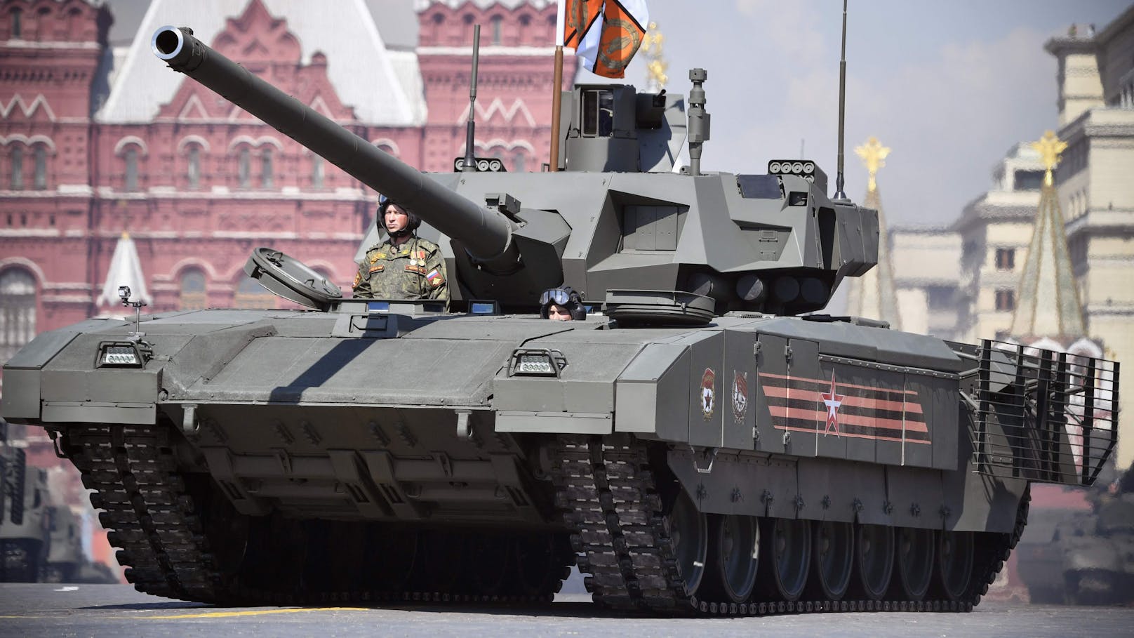 Zu teuer – Putins Super-Panzer nicht im Kriegseinsatz