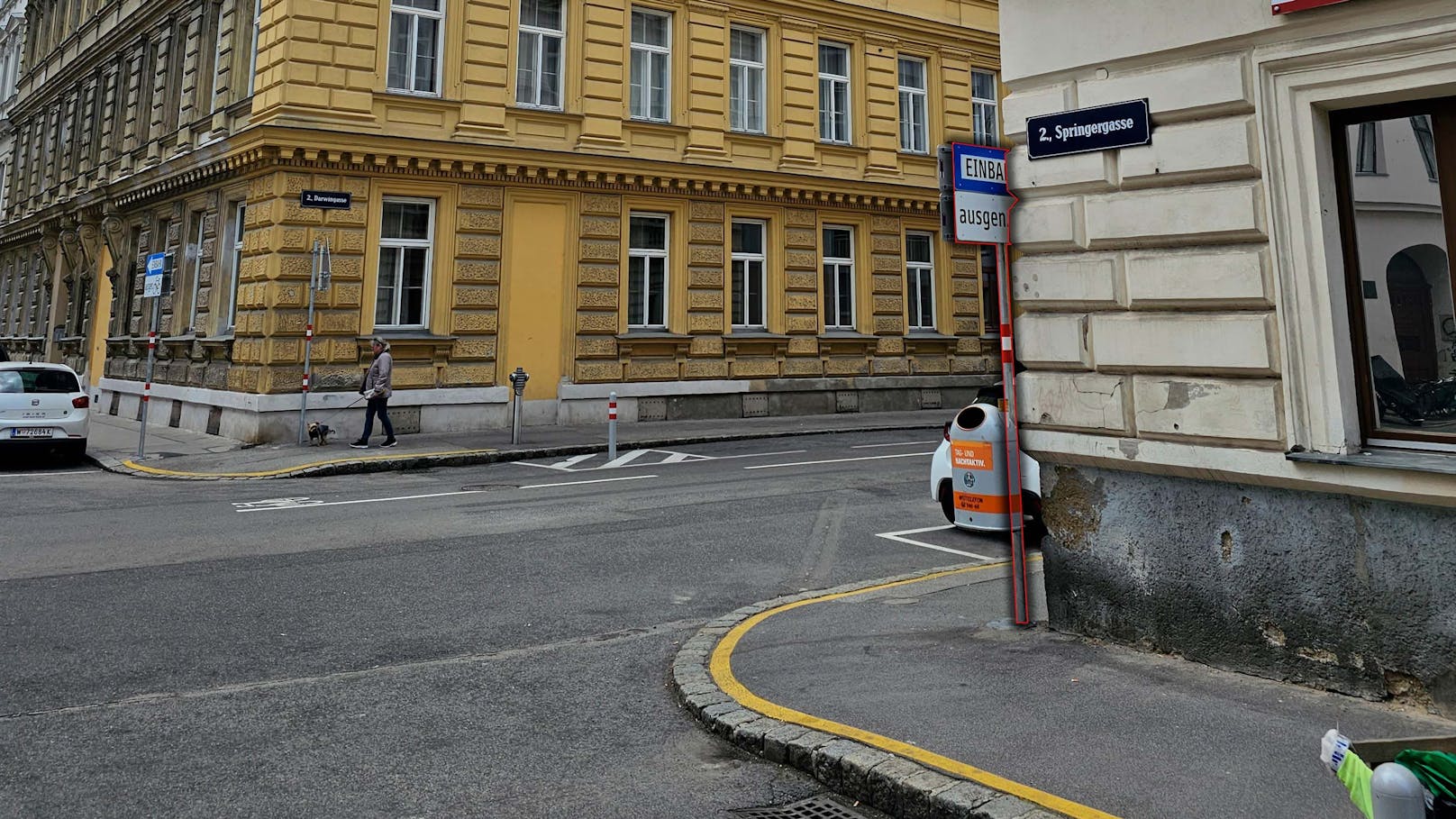 Dieses Schild wird von Autofahrern kaum beachtet. 