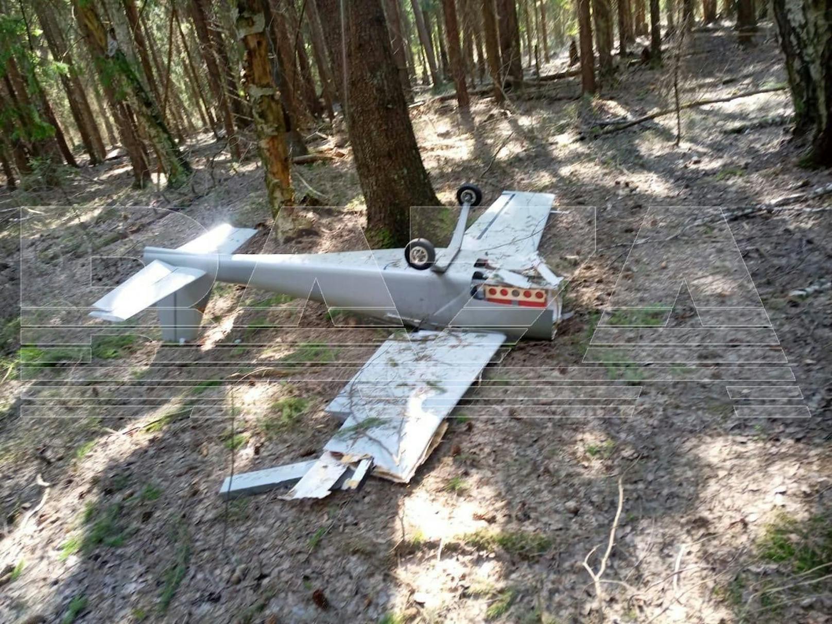 Mit dieser Drohne und knapp 17 Kilogramm Sprengstoff wollte die Ukraine ein Attentat auf Putin verüben. 