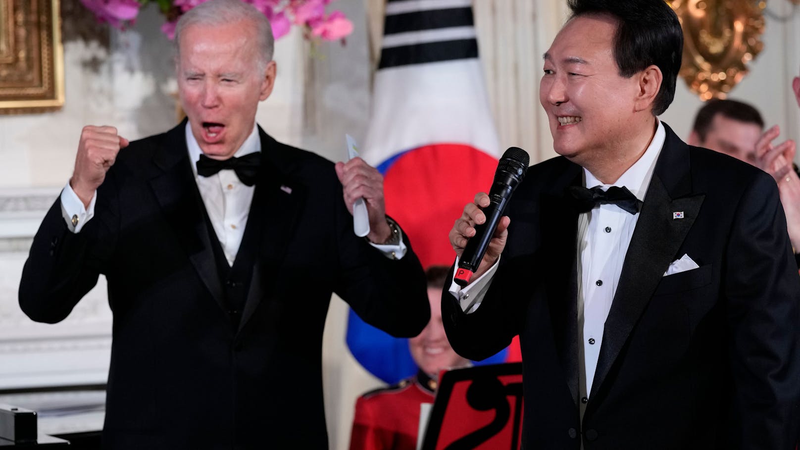 Karaoke im Weißen Haus – Koreas Präsident sorgt für Lacher