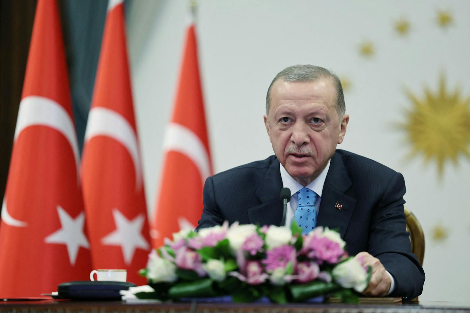 Der türkische Präsident Recep Erdogan muss wegen einer Erkrankung vermehrt Termine absagen.