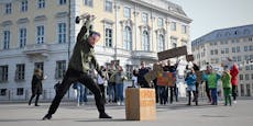 Klima-Kleber pausieren, aber Krach-Demo in Wiener City