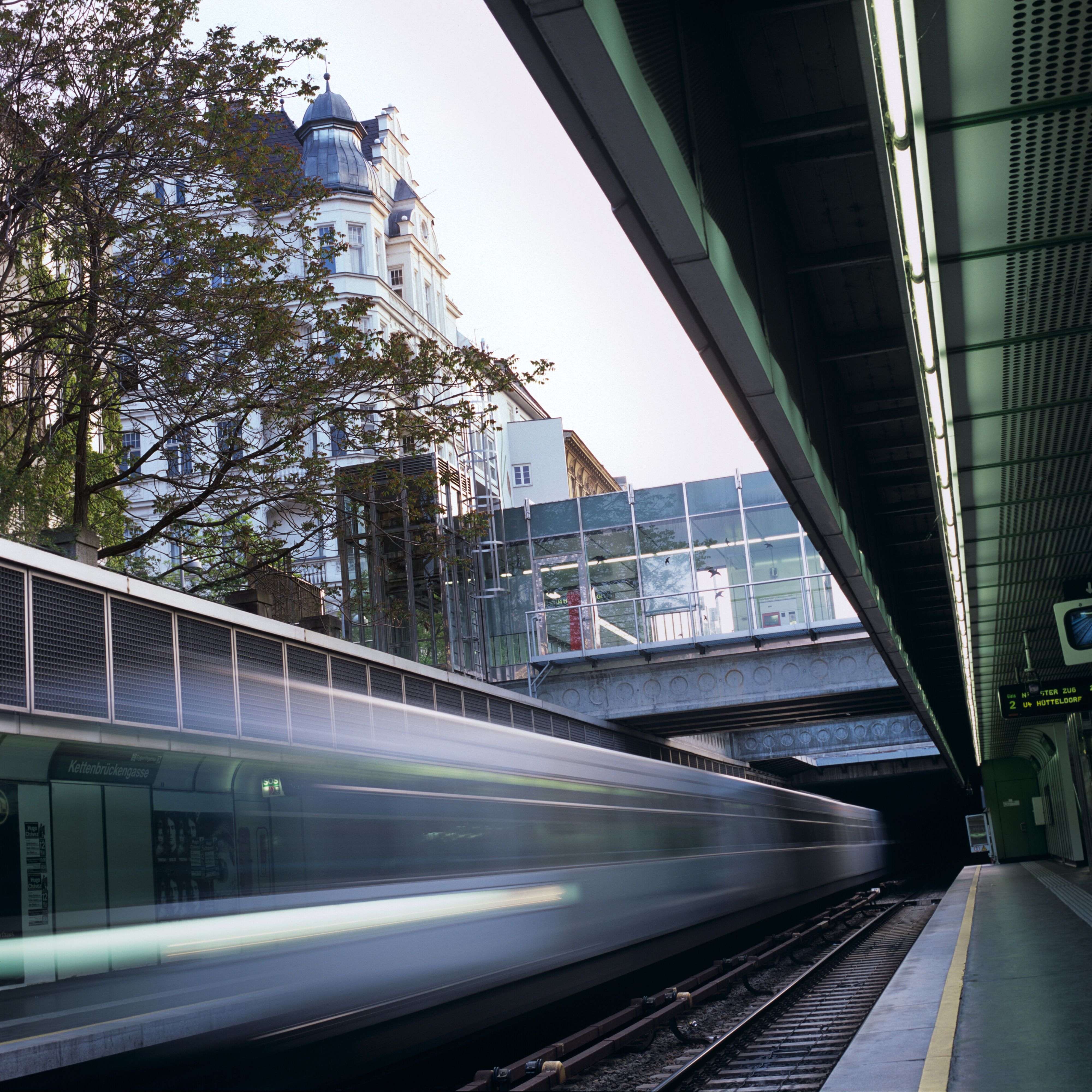 Die U4-Station Margaretengürtel in Wien. Archivbild.