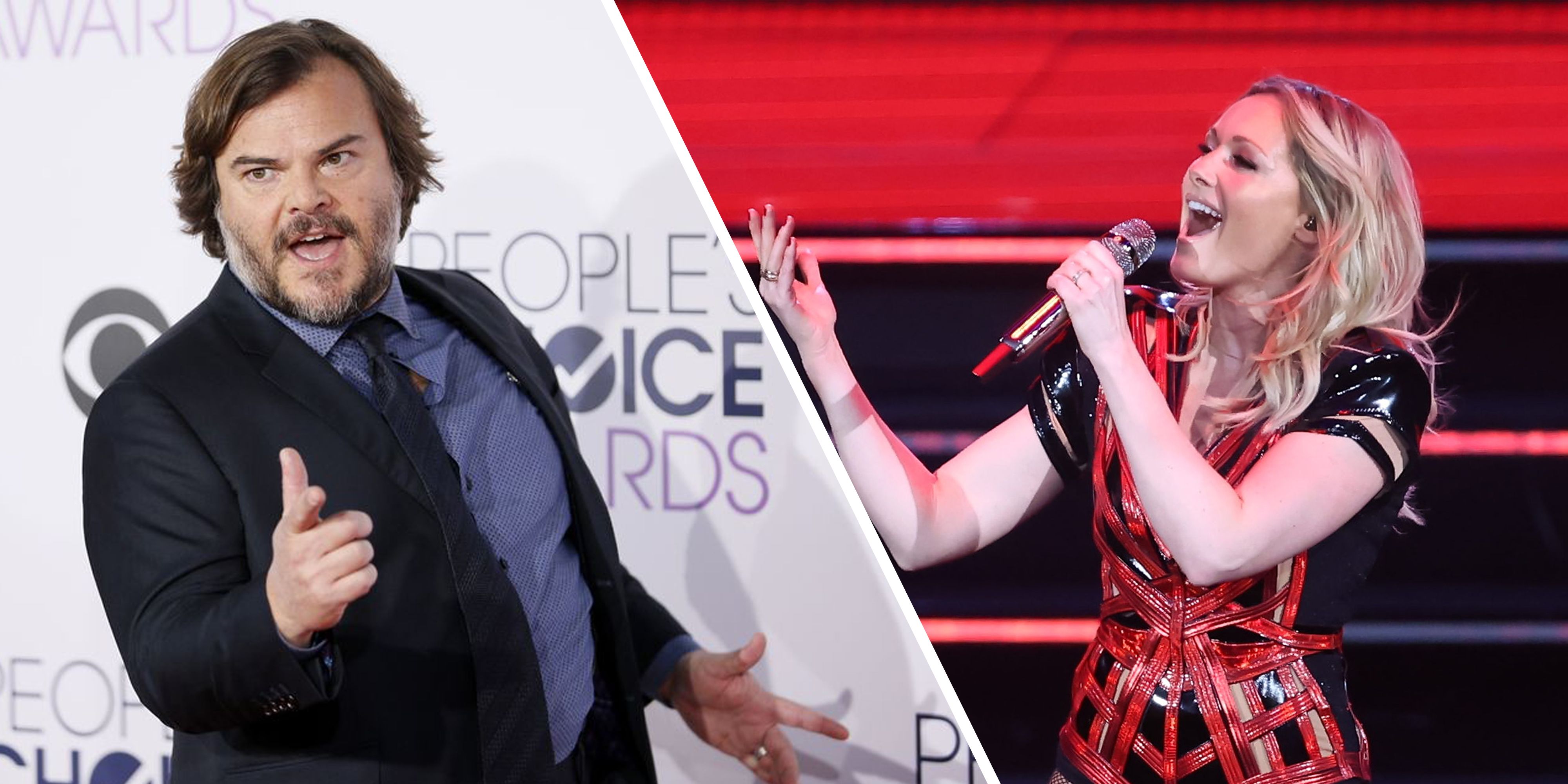 Helene Fischer und Jack Black würden ein ungewöhnliches Paar abgeben.