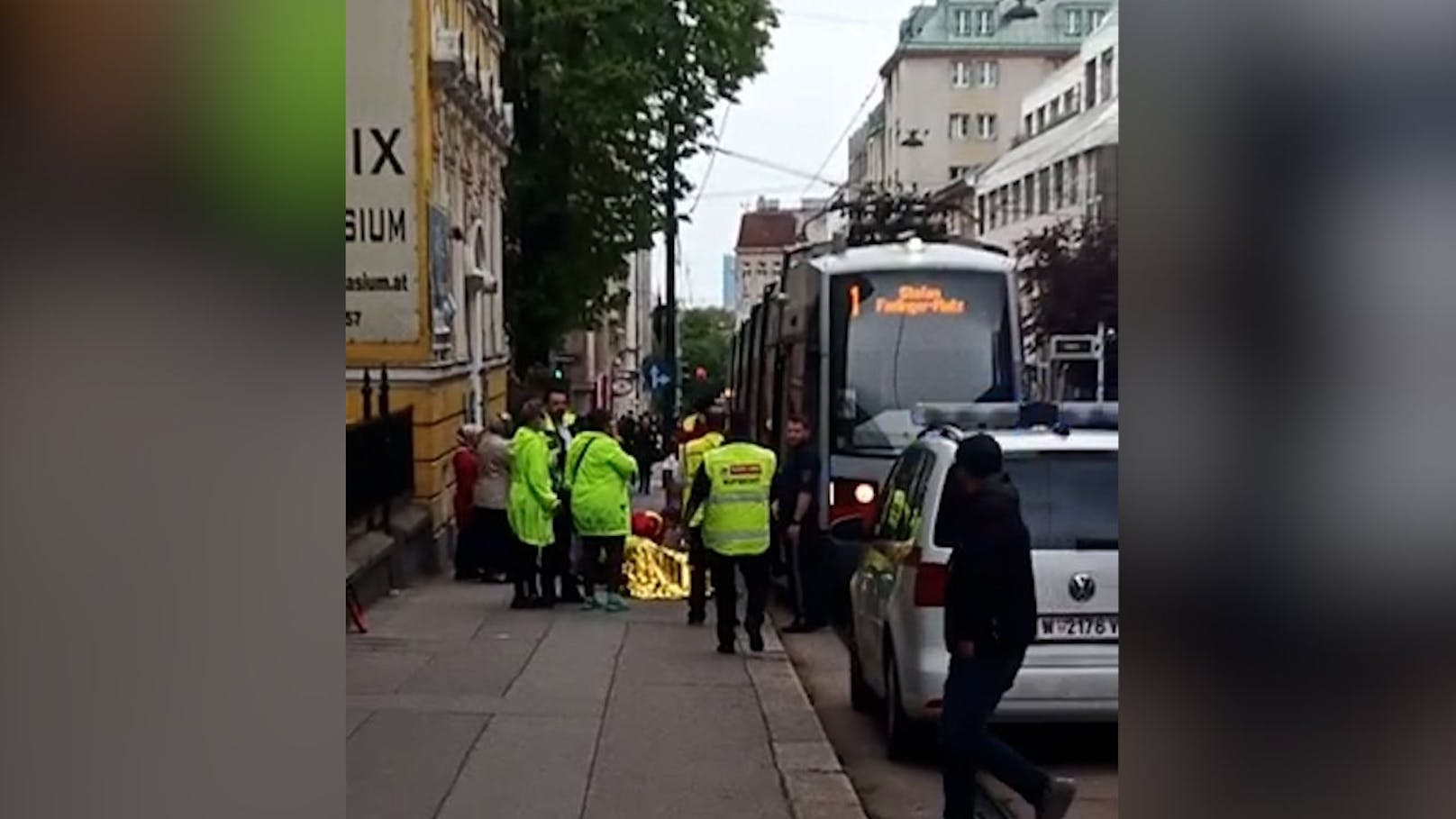 Mäderl (12) in Wien von Bim erfasst – schwer verletzt