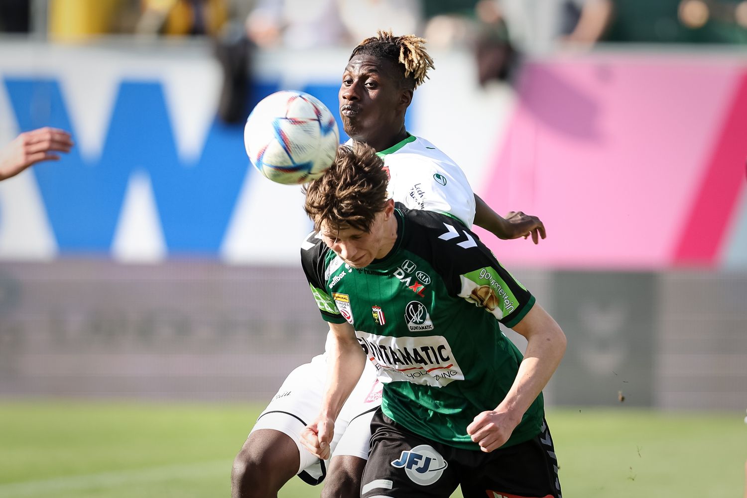 Ried gegen Austria Lustenau. 