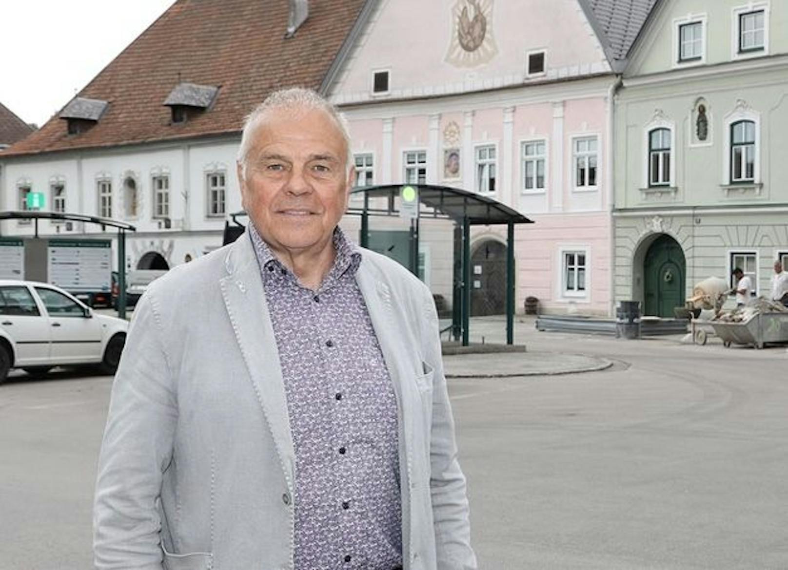 Rudolf Ameisbichler zieht sich als Bürgermeister von Wilhelmsburg zurück.
