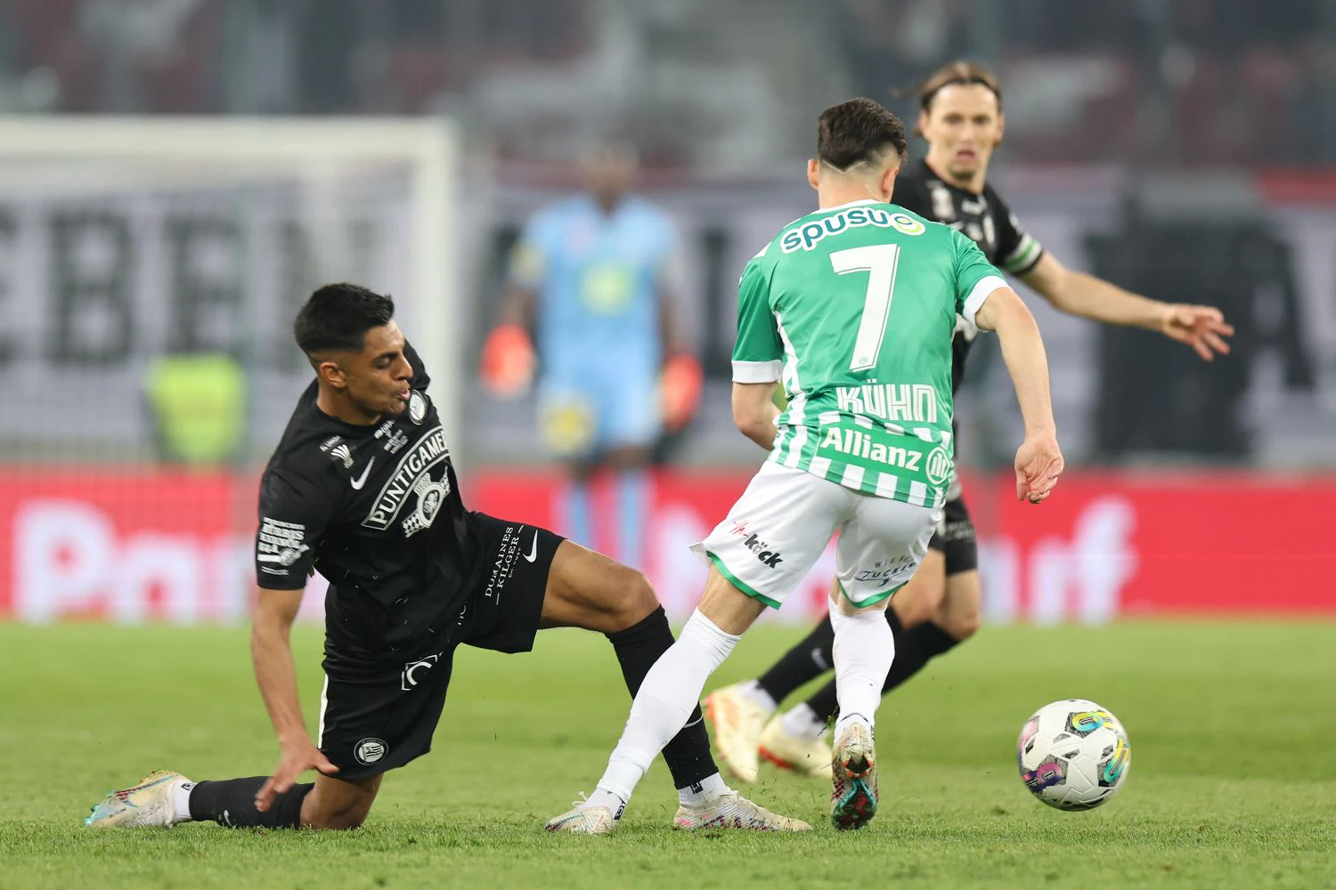 Sarkaria im Cup-Fight gegen Rapid.
