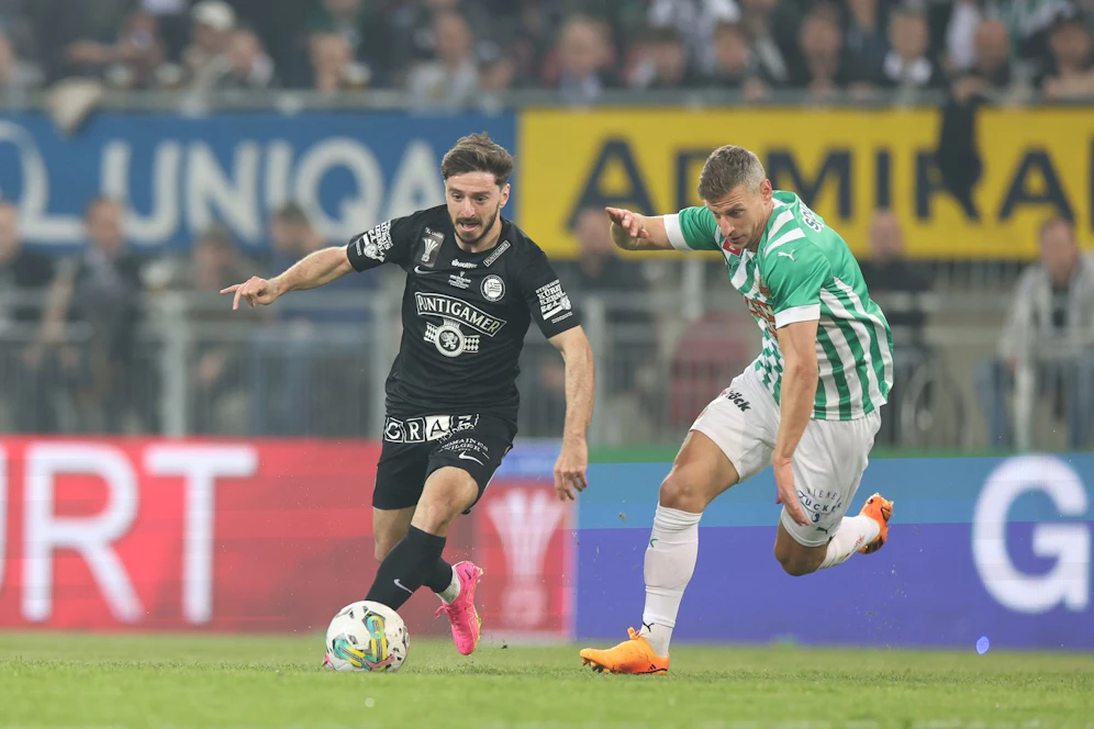 Roman Kerschbaum und Co. waren im Cup-Finale gegen Sturm chancenlos.