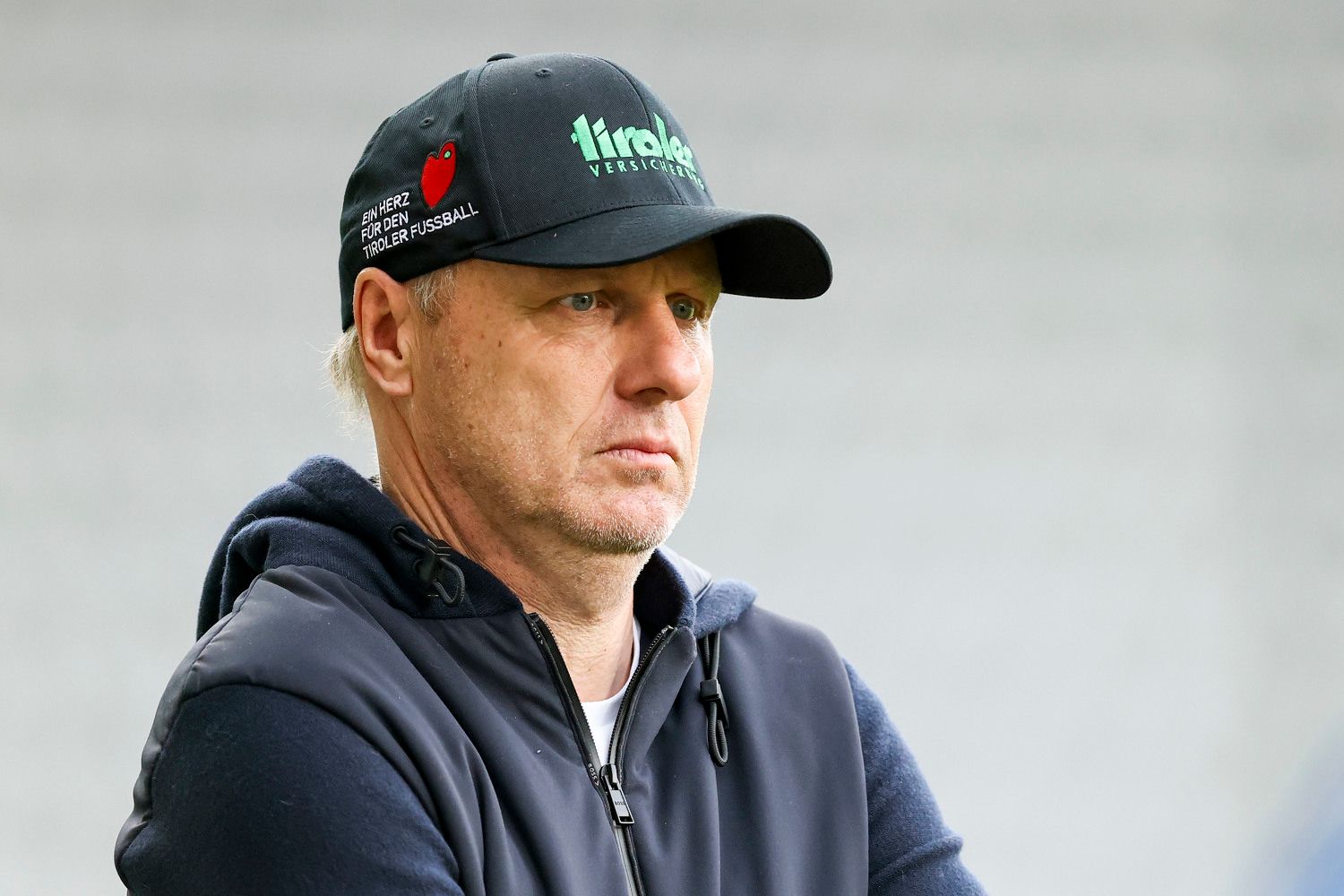 Tirol-Coach Thomas Silberberger war nach dem späten 1:1 fassungslos. 