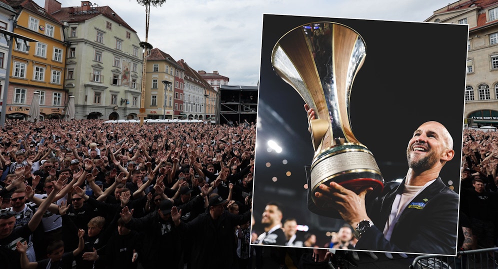 Die Cup-Party von Sturm in Graz