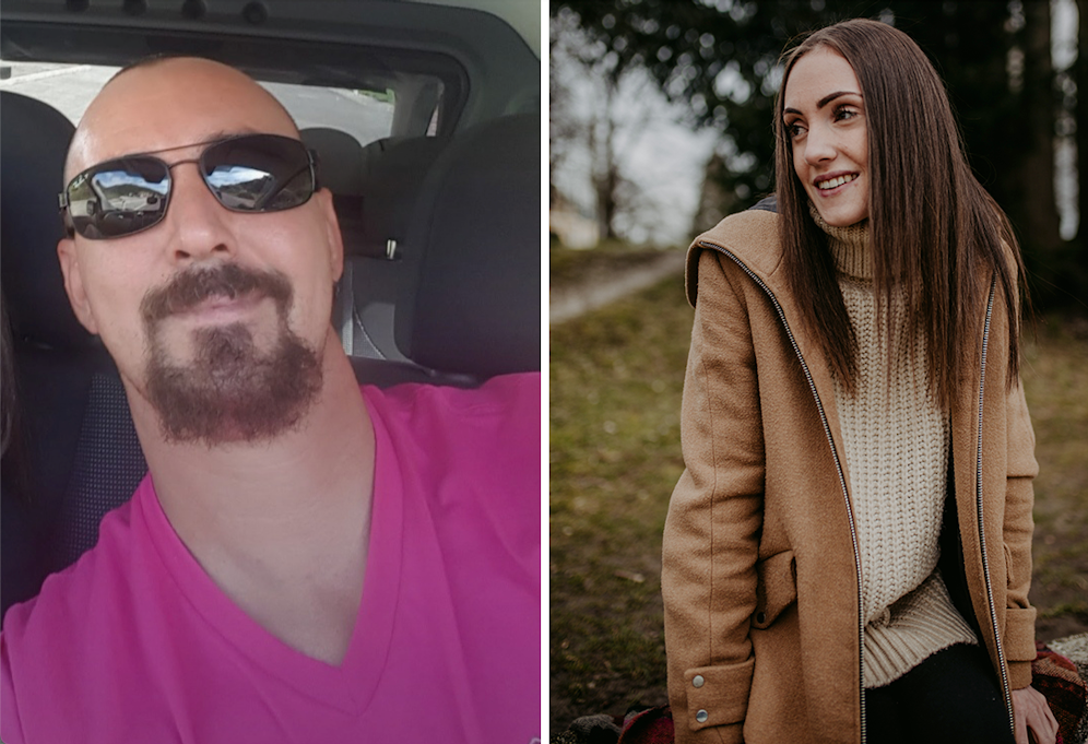 Celina (r.) wog bei der Entlassung nur mehr 31 Kilo, ihr Vater Oliver J. (l.) erhebt schwere Vorwürfe gegen die Klinik.