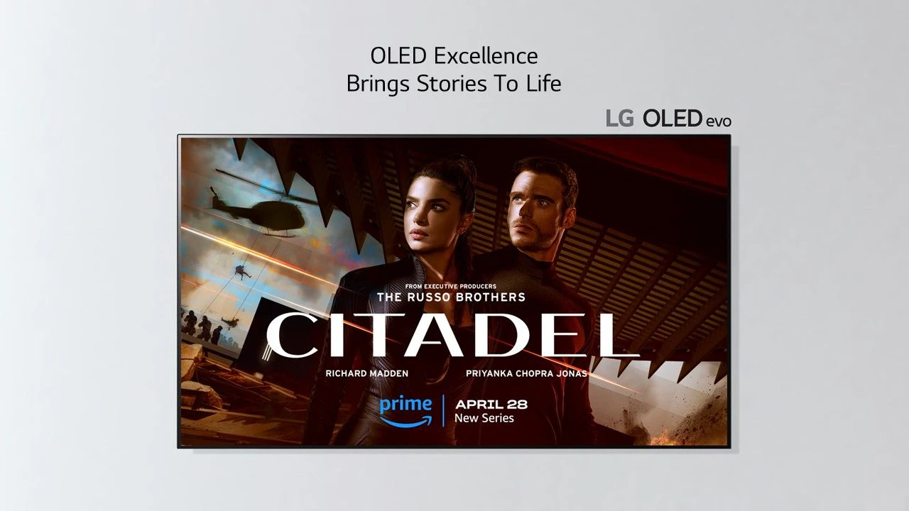 Weltweit auf LG Smart TVs: LG kooperiert mit Prime Video für neue Serie "Citadel".