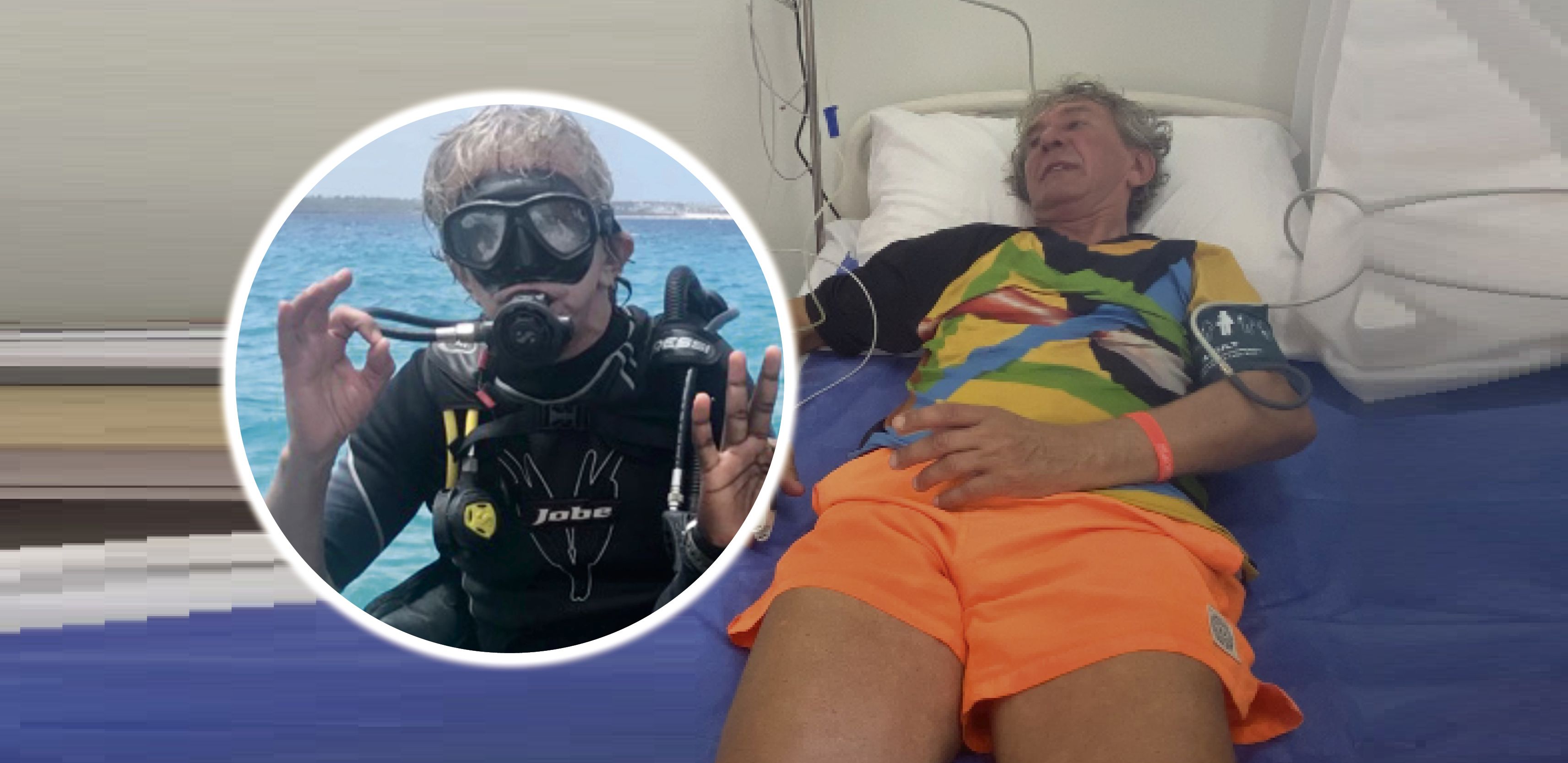 Tauchgang endete für Magier Tony Rei im Krankenhaus.