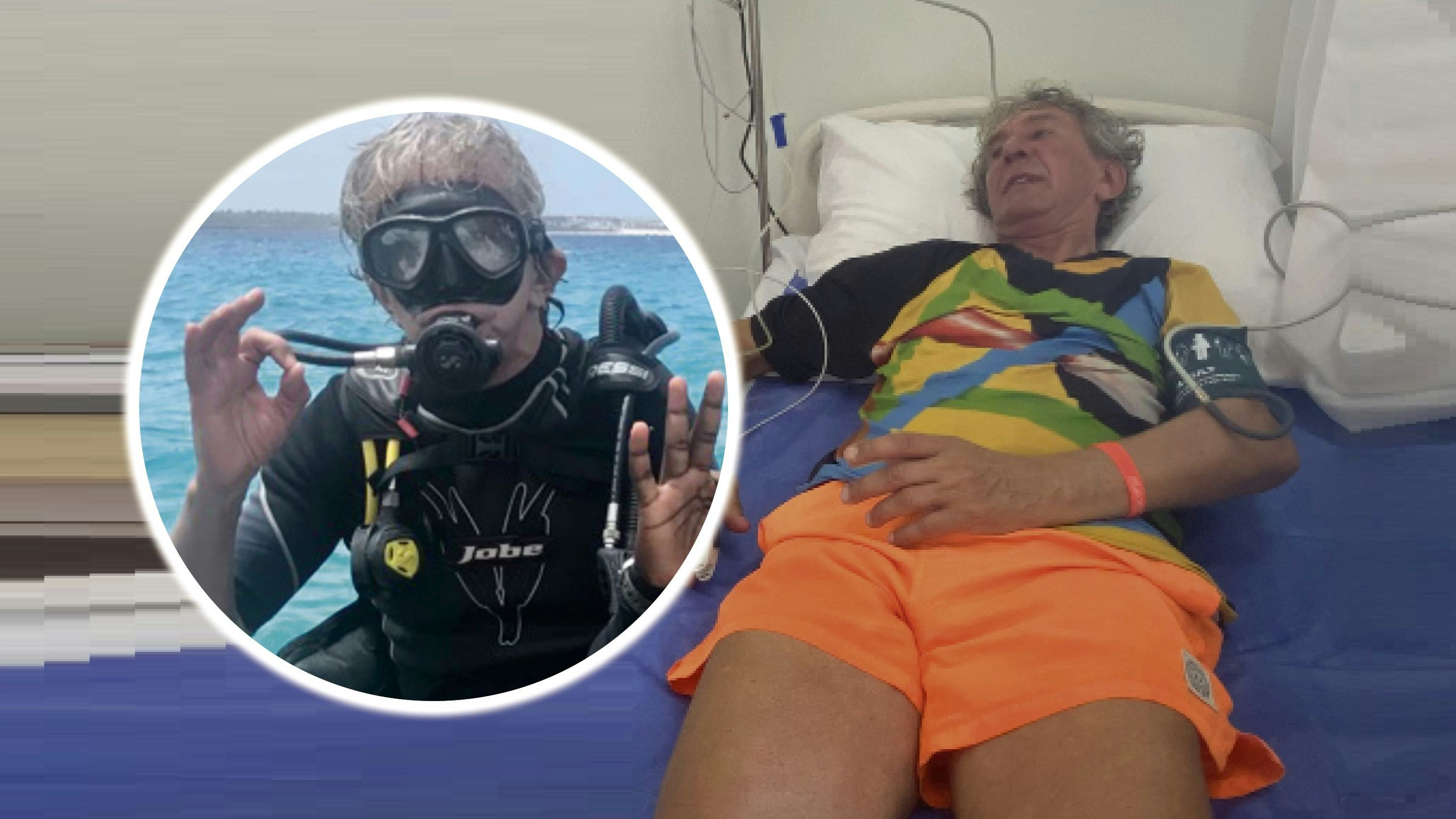 Tauchgang endete für Magier Tony Rei im Krankenhaus.