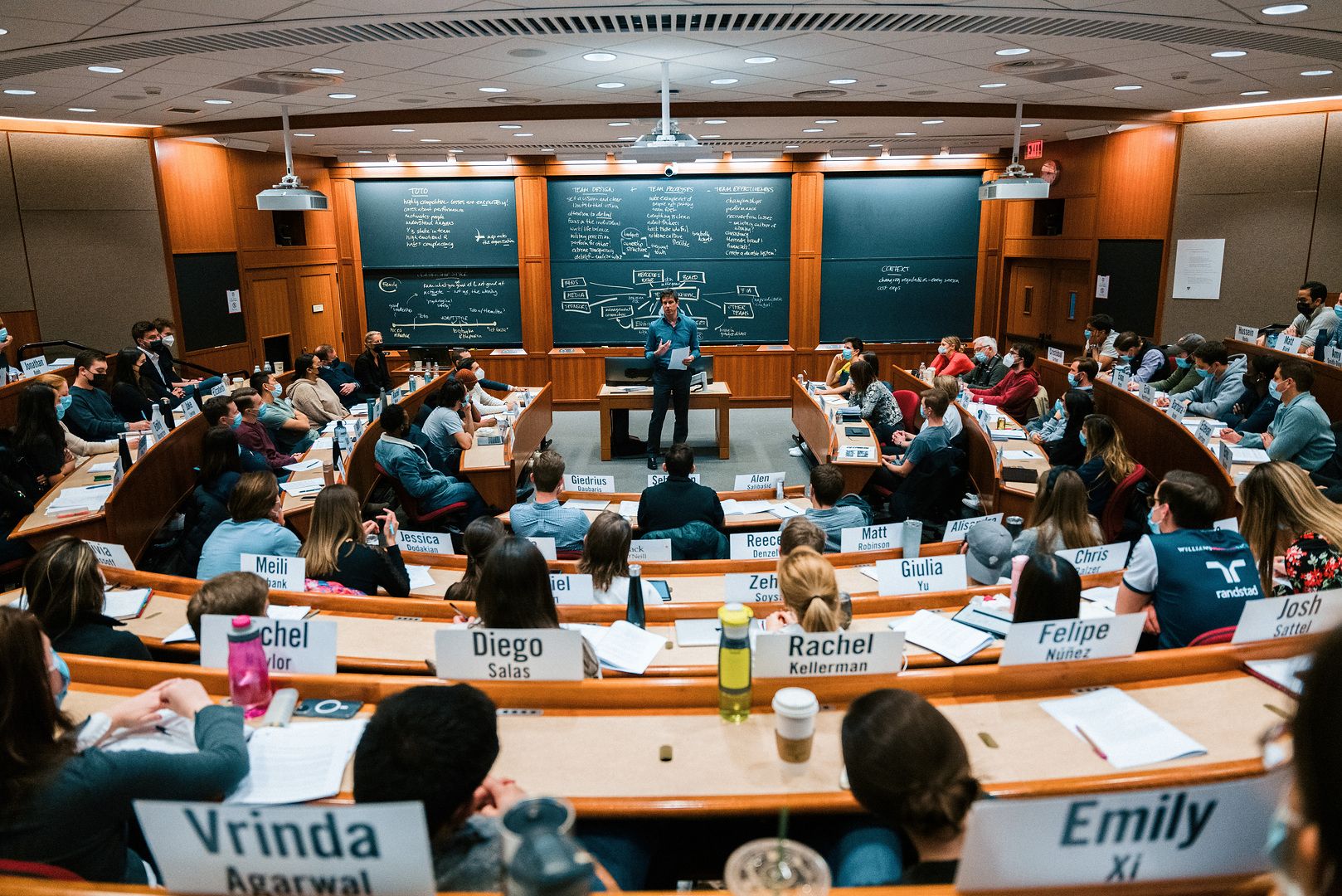 Toto Wolff in Harvard&nbsp;