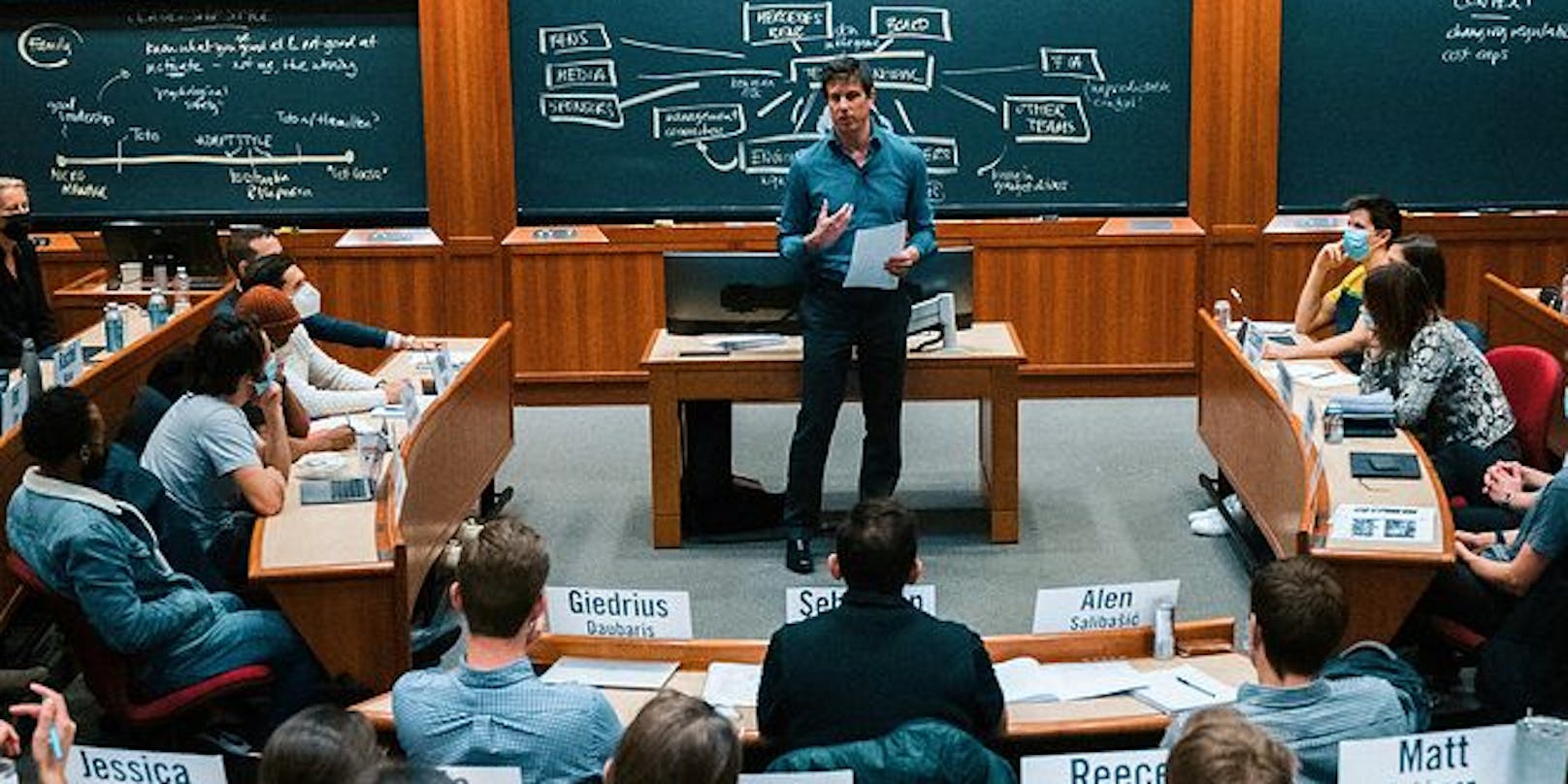 Toto Wolff in Harvard&nbsp;