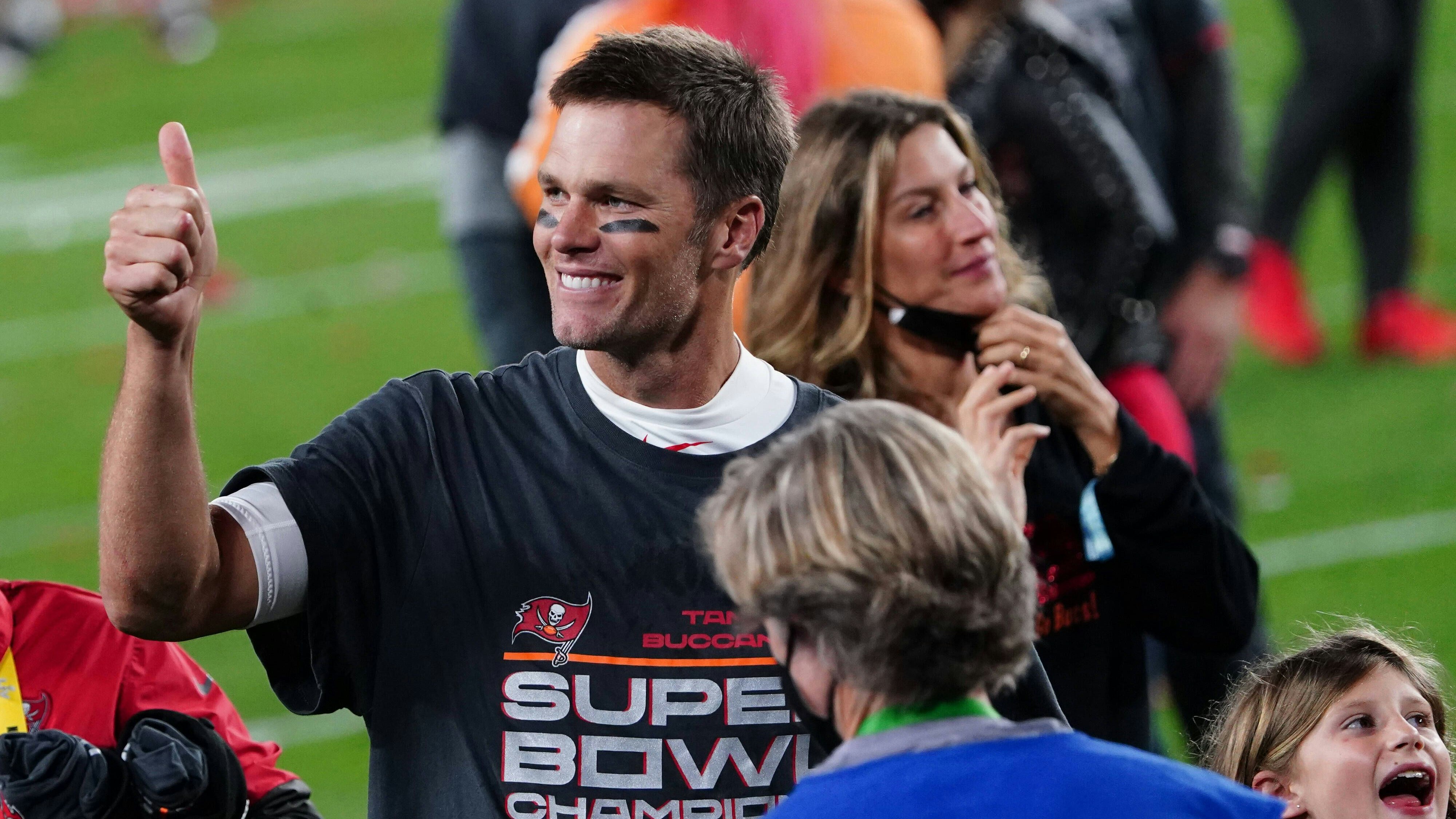 Tom Brady mit Ex Gisele Bündchen 