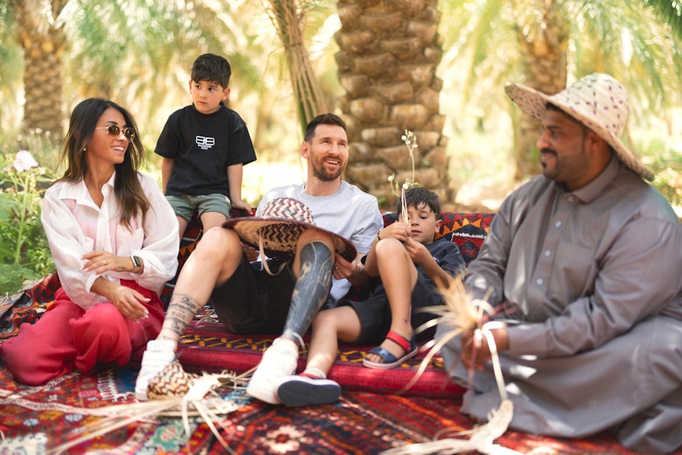 Lionel Messi in Saudi-Arabien