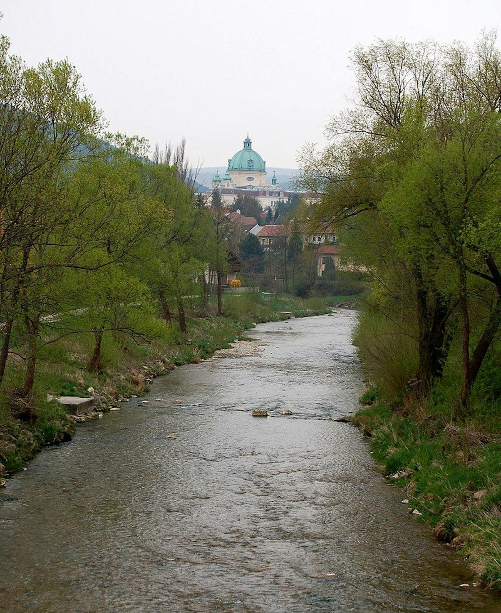 Die Triesting bei Berndorf