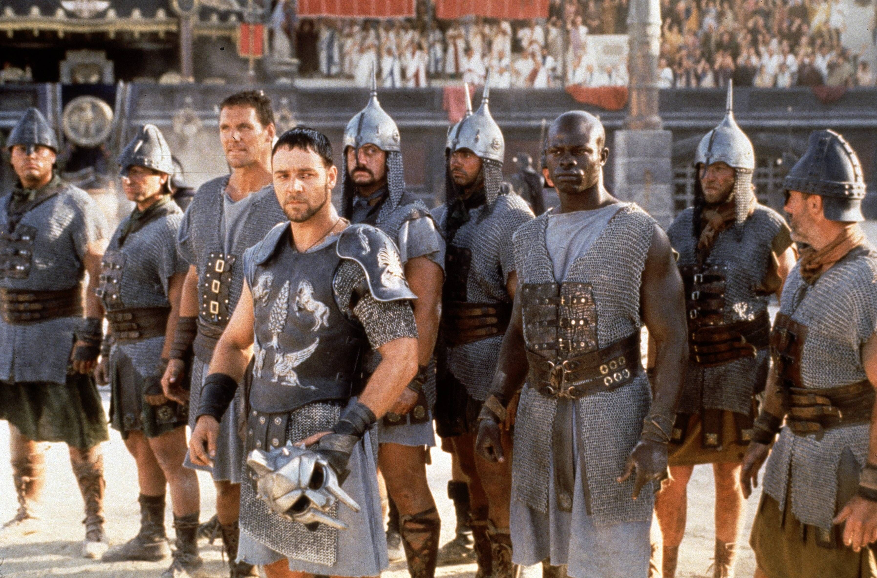 Russell Crowe beim ersten Gladiator-Teil