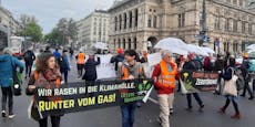 Totales Chaos! Polizei eskortiert Klima-Kleber über Ring