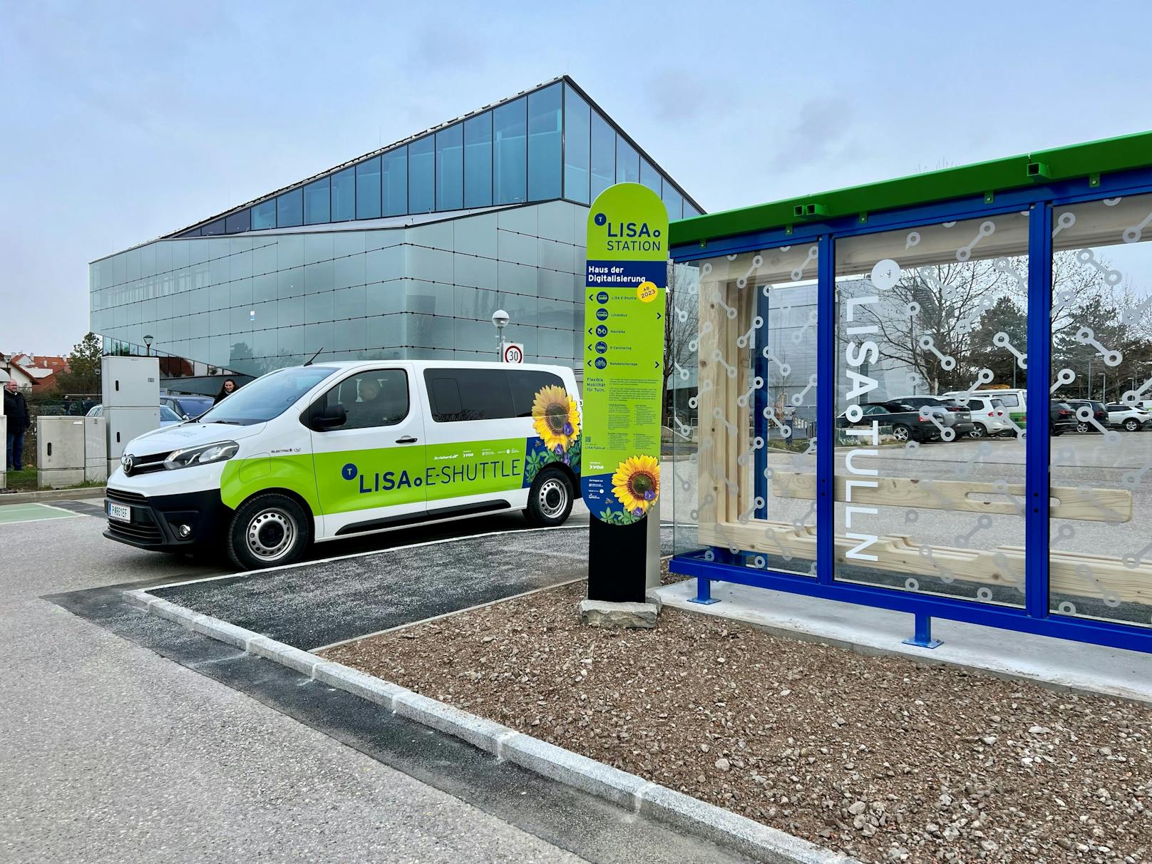 Das Anrufsammeltaxi in Tulln