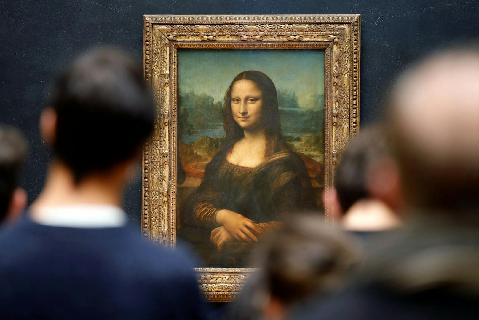 Die weltberühmte "Mona Lisa" von Leonardo Da Vinci ist im Pariser Louvre ausgestellt.