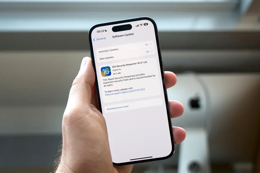 Apple hat mit iOS 16.4.1 (a) eine neue Aktualisierung eingeführt. 