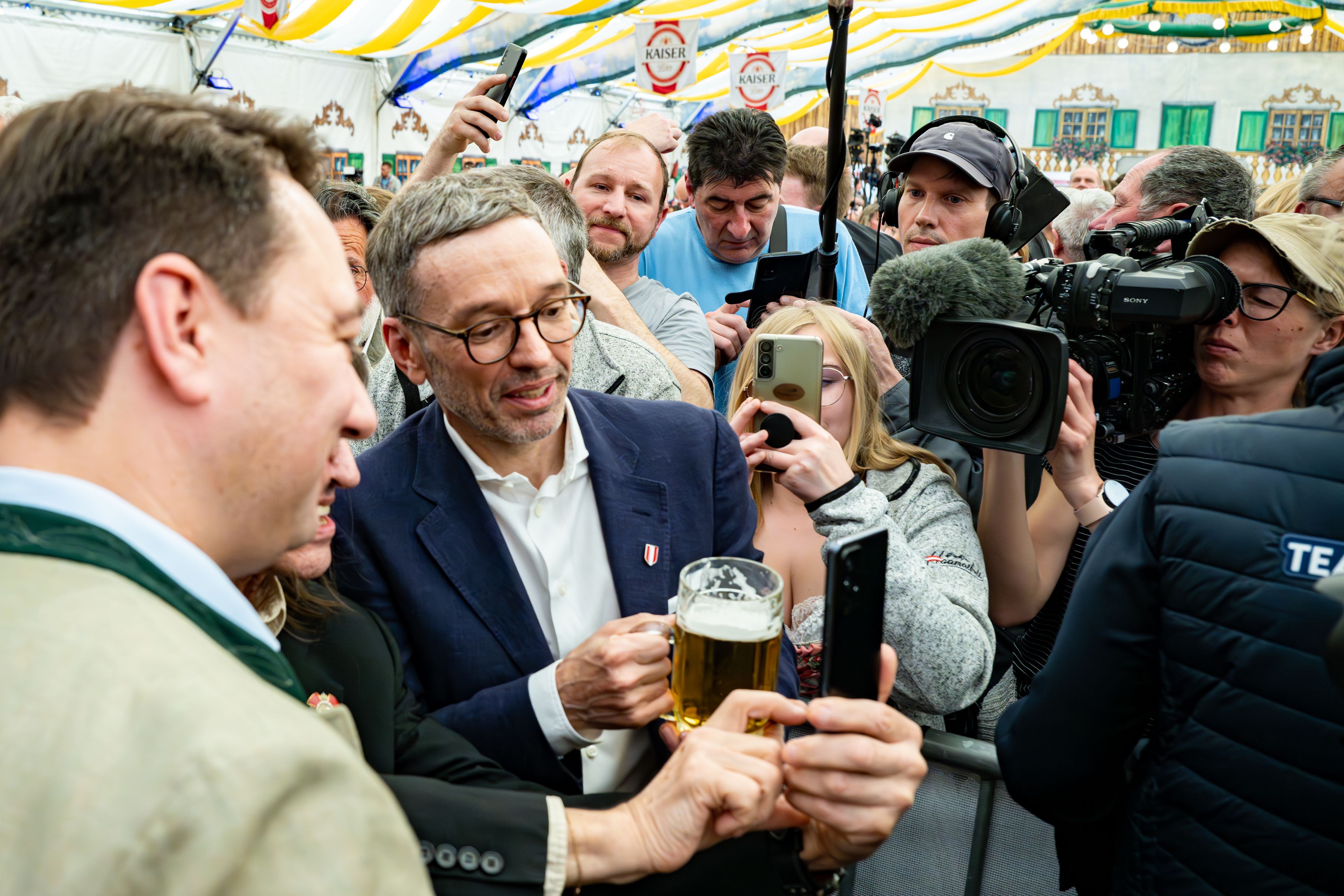 ORF-Reporter sind bei der FPÖ eher weniger Willkommen.