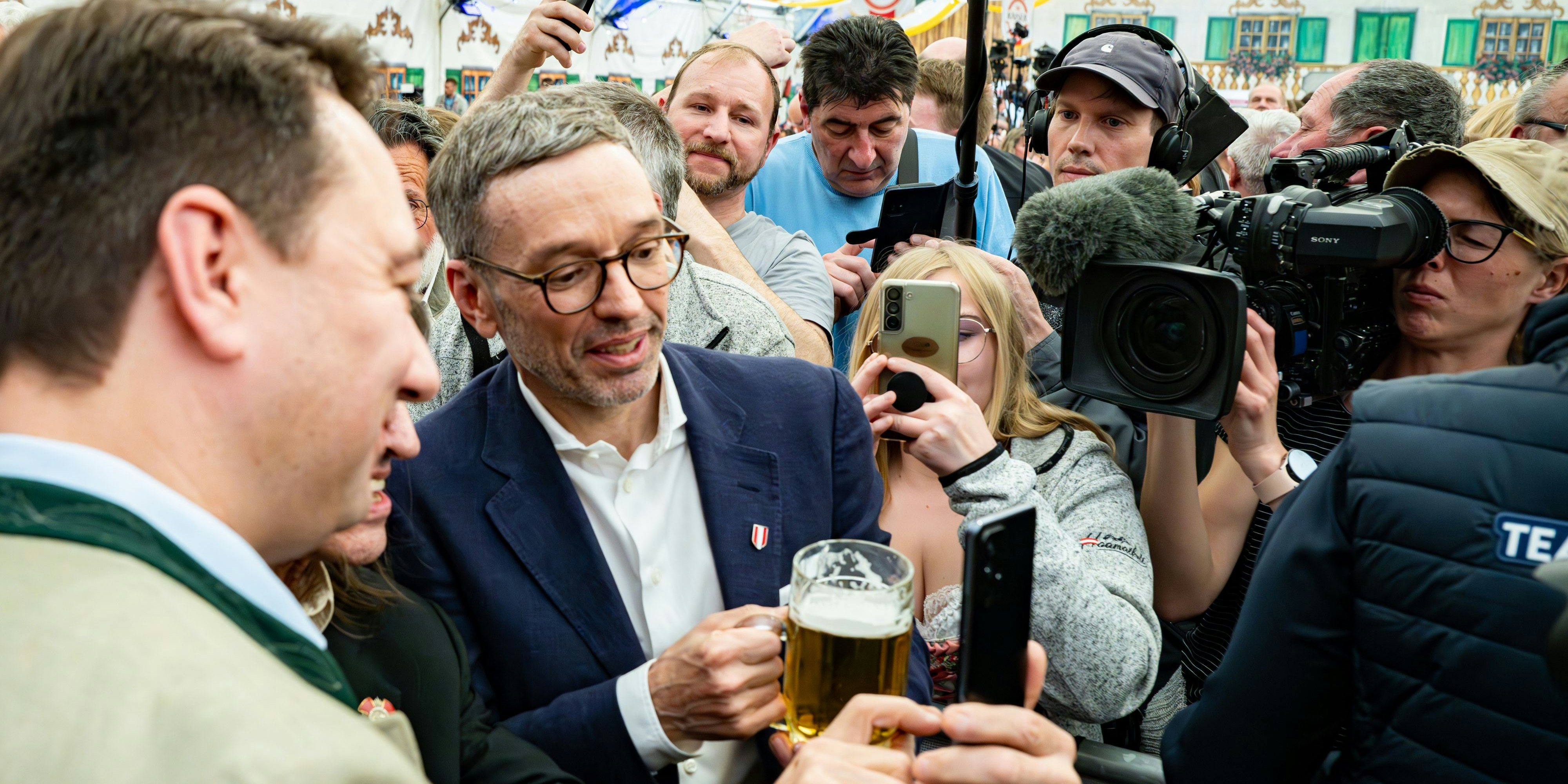 ORF-Reporter sind bei der FPÖ eher weniger Willkommen.