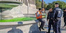 Farb-Anschlag, Stau – Klima-Kleber blockieren wieder Wien