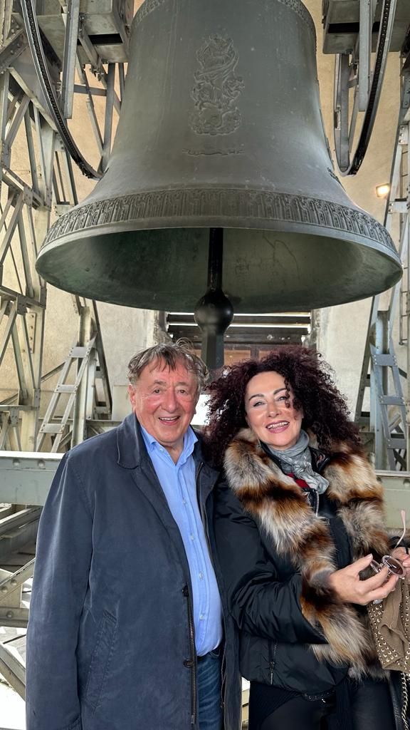 Richard Lugner und Christina Lugner machen einen besonderen Ausflug.