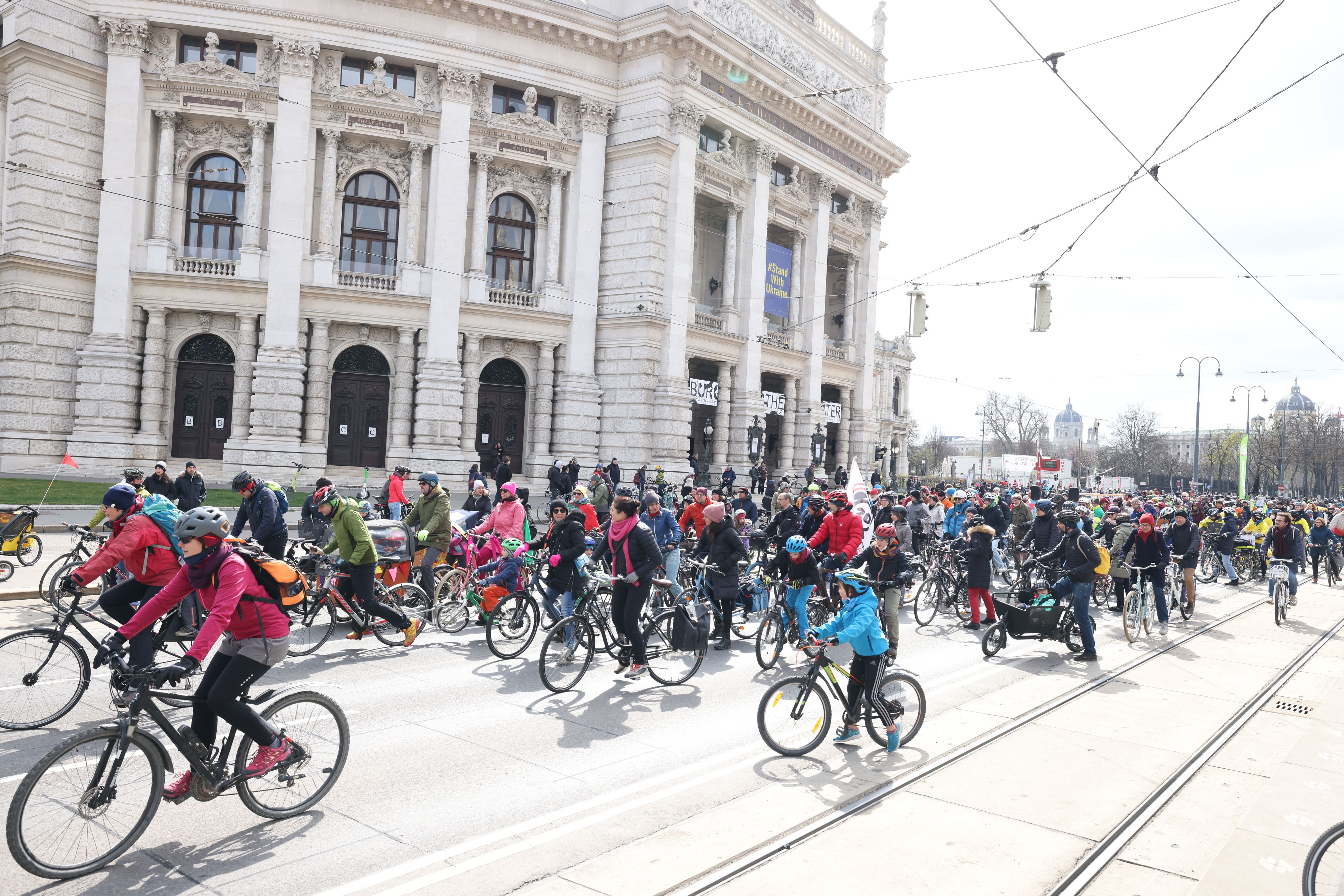 Am Wochenende kommt es zu mehreren Rad-Demos. (Archivbild)