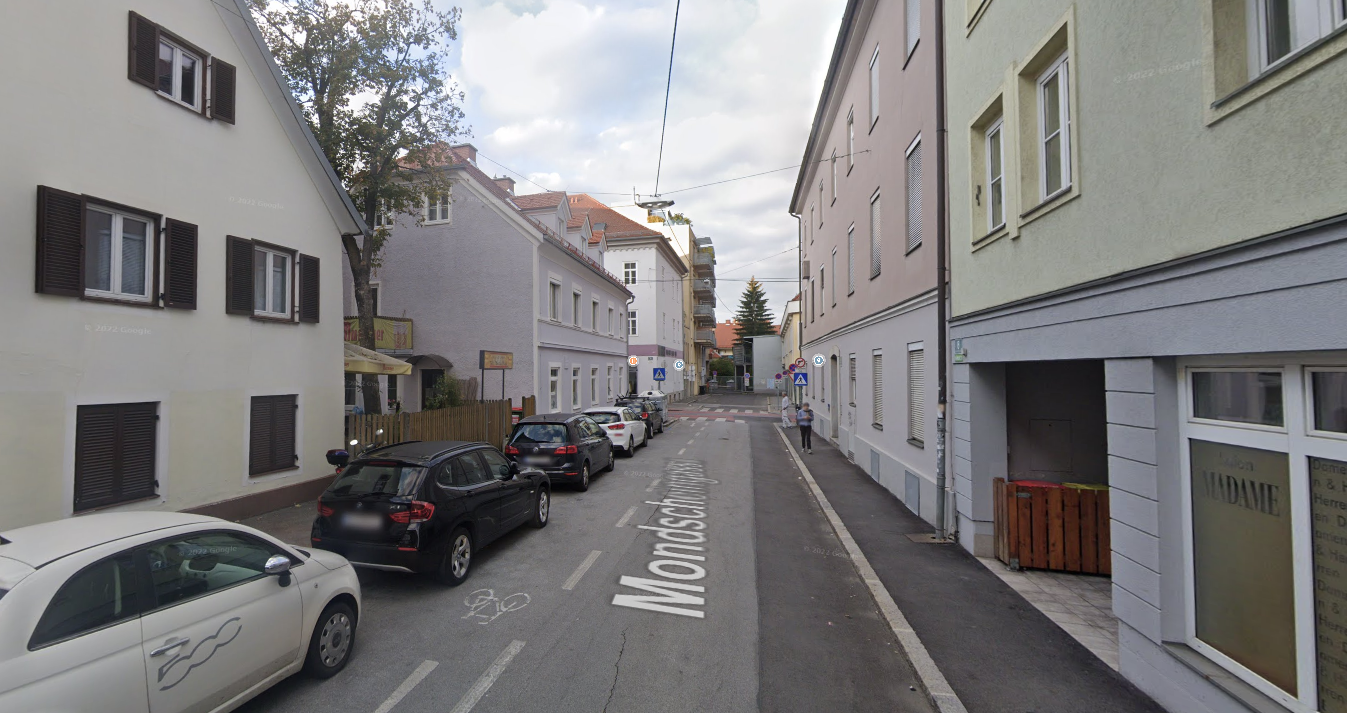 In dieser Gasse nahm der Blutrausch seinen Ausgang.