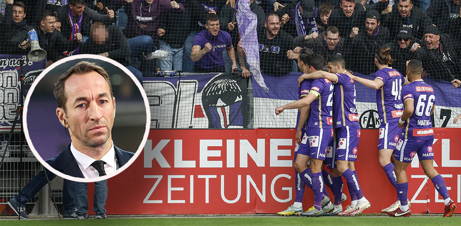 Austrias Sportdirektor Manuel Ortlechner verrät, wie es dem gestürzten Fan geht. 