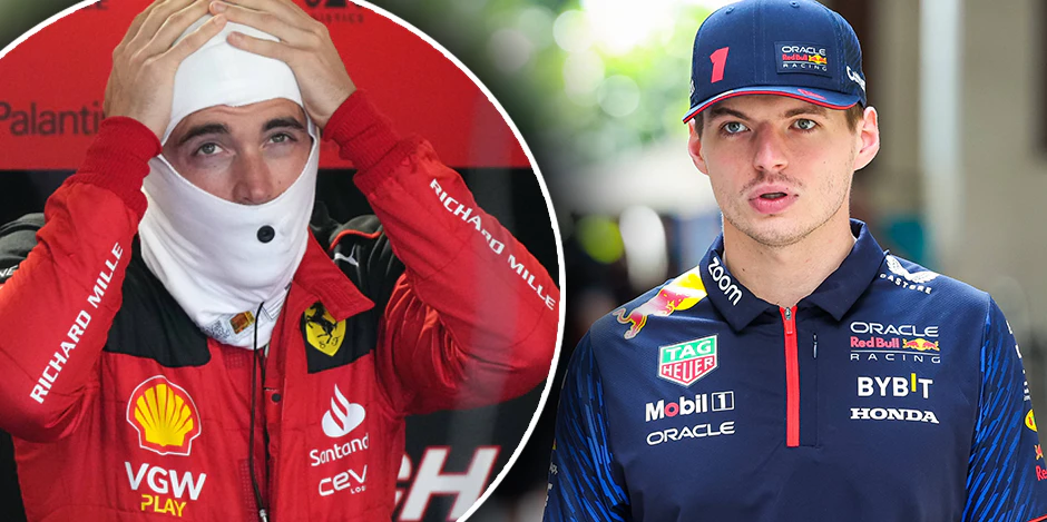Max Verstappen schimpft Charles Leclerc