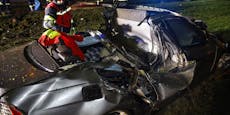BMW-Lenker (19) donnert gegen Baum – Motor ausgerissen