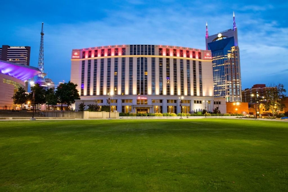 Das Hilton Nashville Downton: Hier erlebte ein Hotel-Gast sein blaues Wunder. 