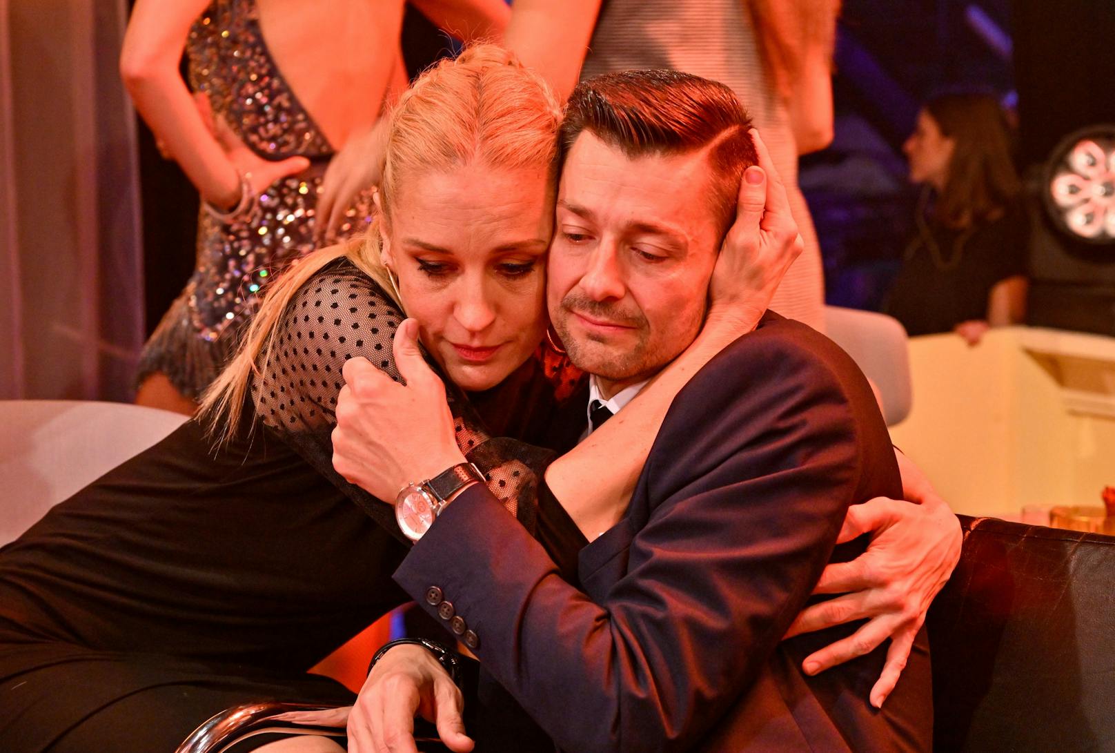 Lilian Klebow und ihr Tanzpartner Florian Gschaider schieden überraschend aus. 