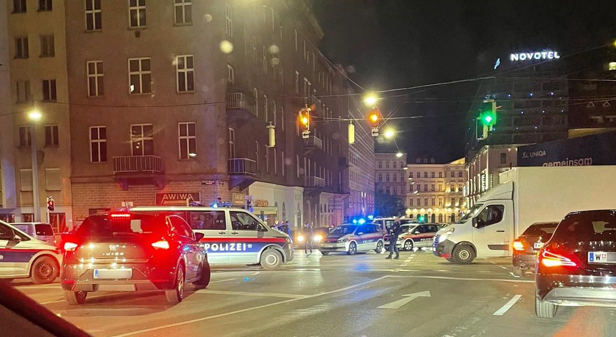 Polizeieinsatz in Wien. (Symbolfoto)
